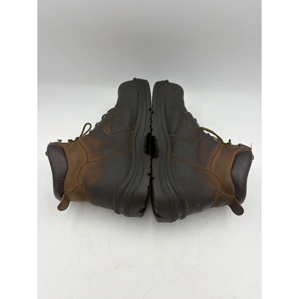 Red Wing King Safety Toe Work Boots Mens 11 Wide EE Brown Leather Waterproof EH